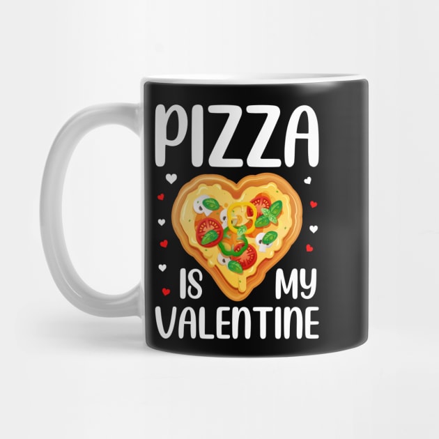 Pizza Is My Valentine Funny Valentines Day Gifts Boys Kids by DragonTees